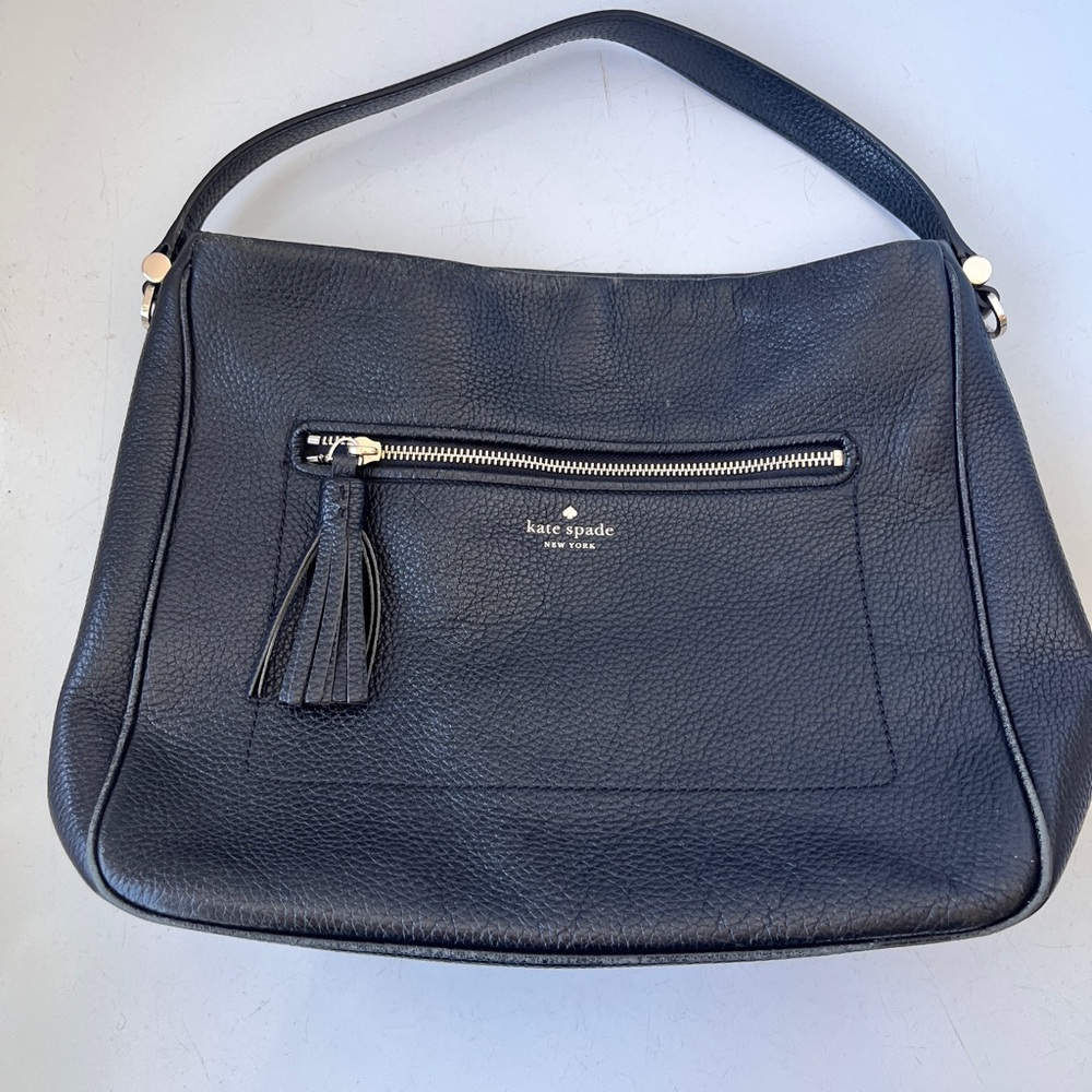 Kate Spade Chester street Michaela texture black handbag